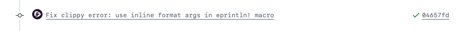 Example CI fix