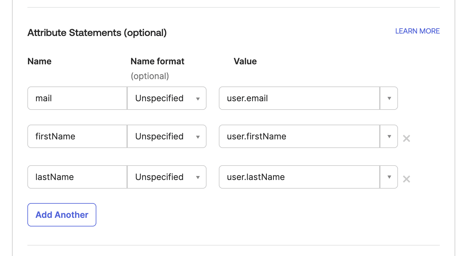 Gitar Settings Code screen